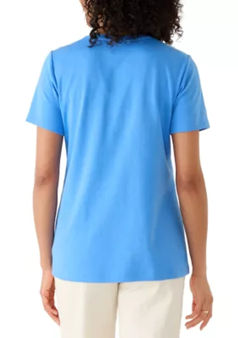 Women's Short Sleeve V-Neck T-Shirt