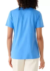 Women's Short Sleeve V-Neck T-Shirt