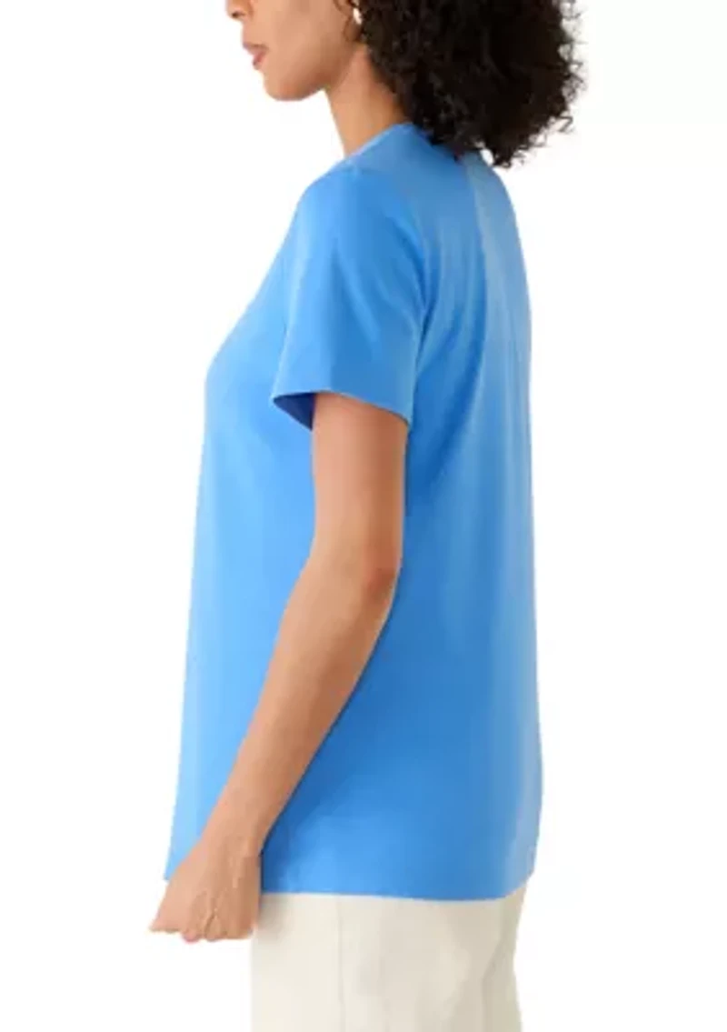 Women's Short Sleeve V-Neck T-Shirt
