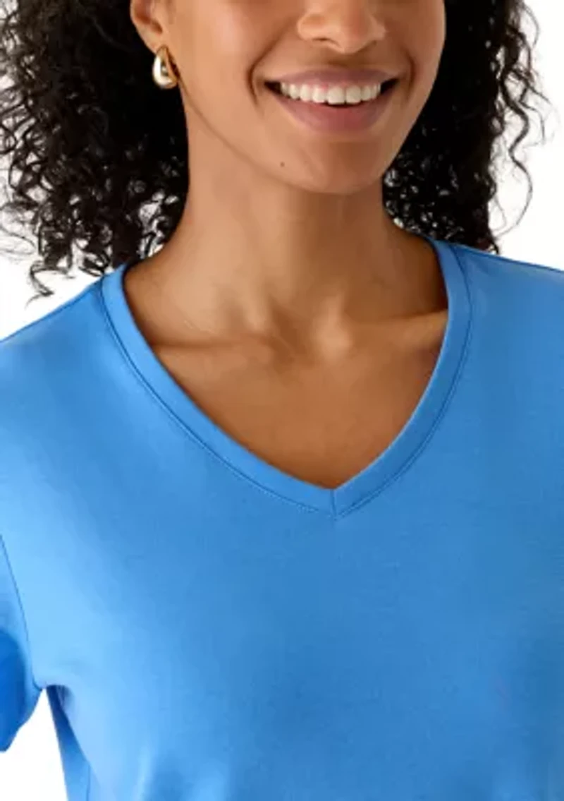 Women's Short Sleeve V-Neck T-Shirt