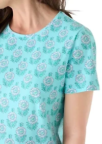 Women's Short Sleeve Print T-Shirt