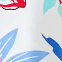 Women's Short Sleeve V-Neck Printed Top