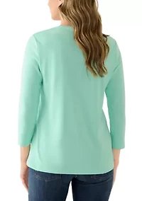 Women's 3/4 Sleeve Shirt