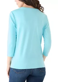 Women's 3/4 Sleeve Shirt