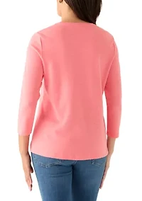 Women's 3/4 Sleeve Shirt