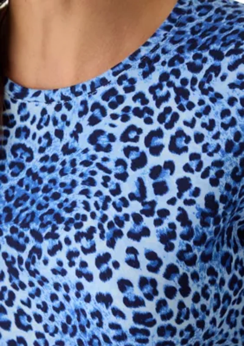 Women's 3/4 Sleeve Print Shirt