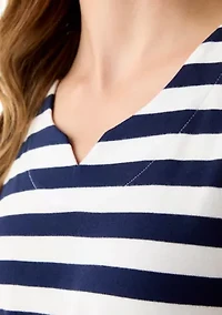 Women's Split Neck Tank Top