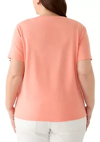 Plus Crew Neck T-Shirt