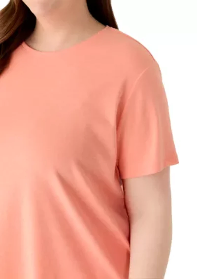 Plus Crew Neck T-Shirt