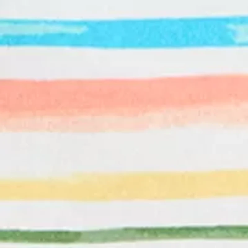 Plus Print Striped Shirt