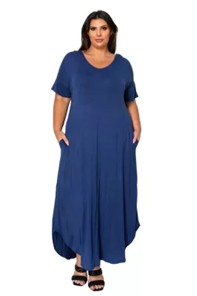Plus Scarlett Maxi Pocket Dress