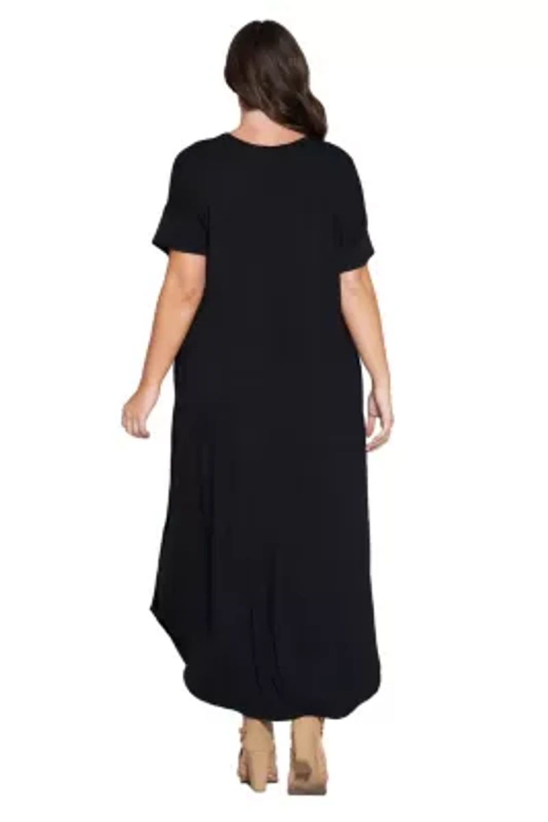 Plus Scarlett Maxi Pocket Dress