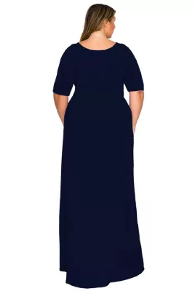 Plus Eva Pocket Maxi Dress