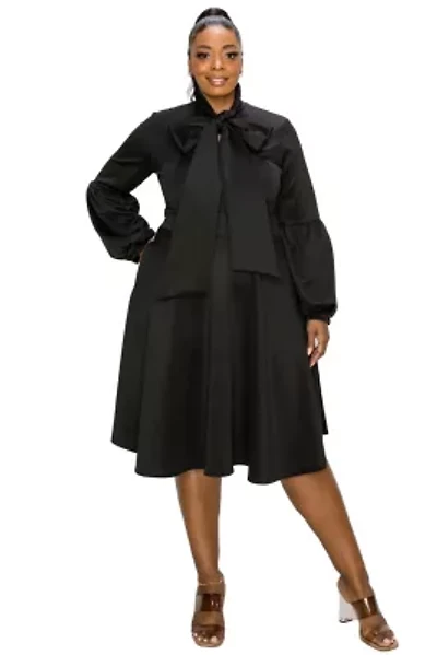 Plus Bekah Flare Pocket Dress