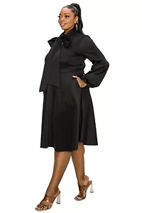Plus Bekah Flare Pocket Dress
