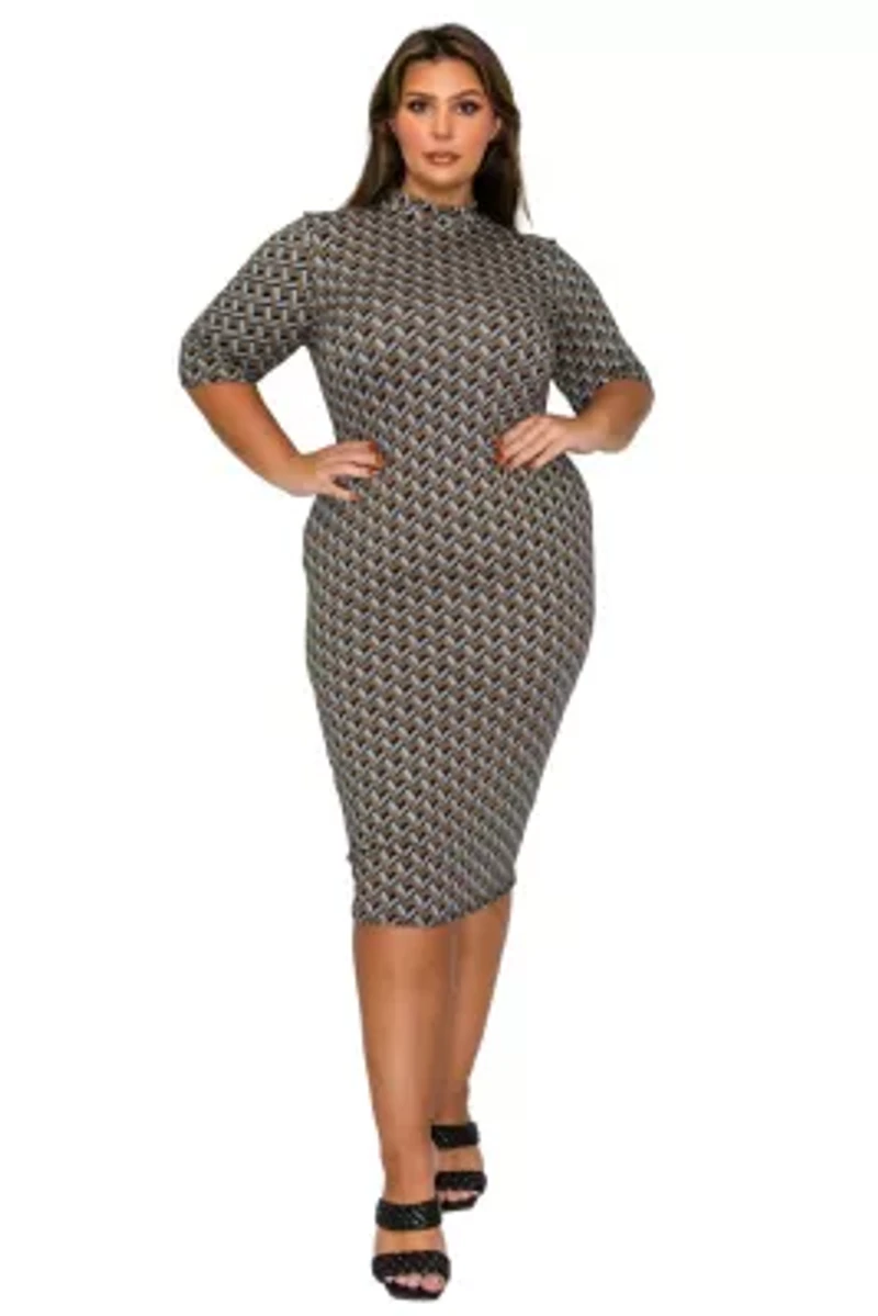 Plus Gallarda Midi Dress