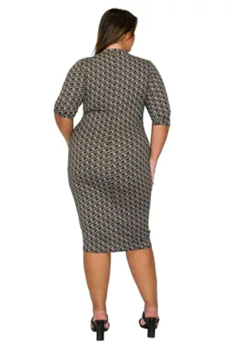 Plus Gallarda Midi Dress