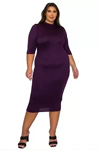 Plus Mona Midi Dress