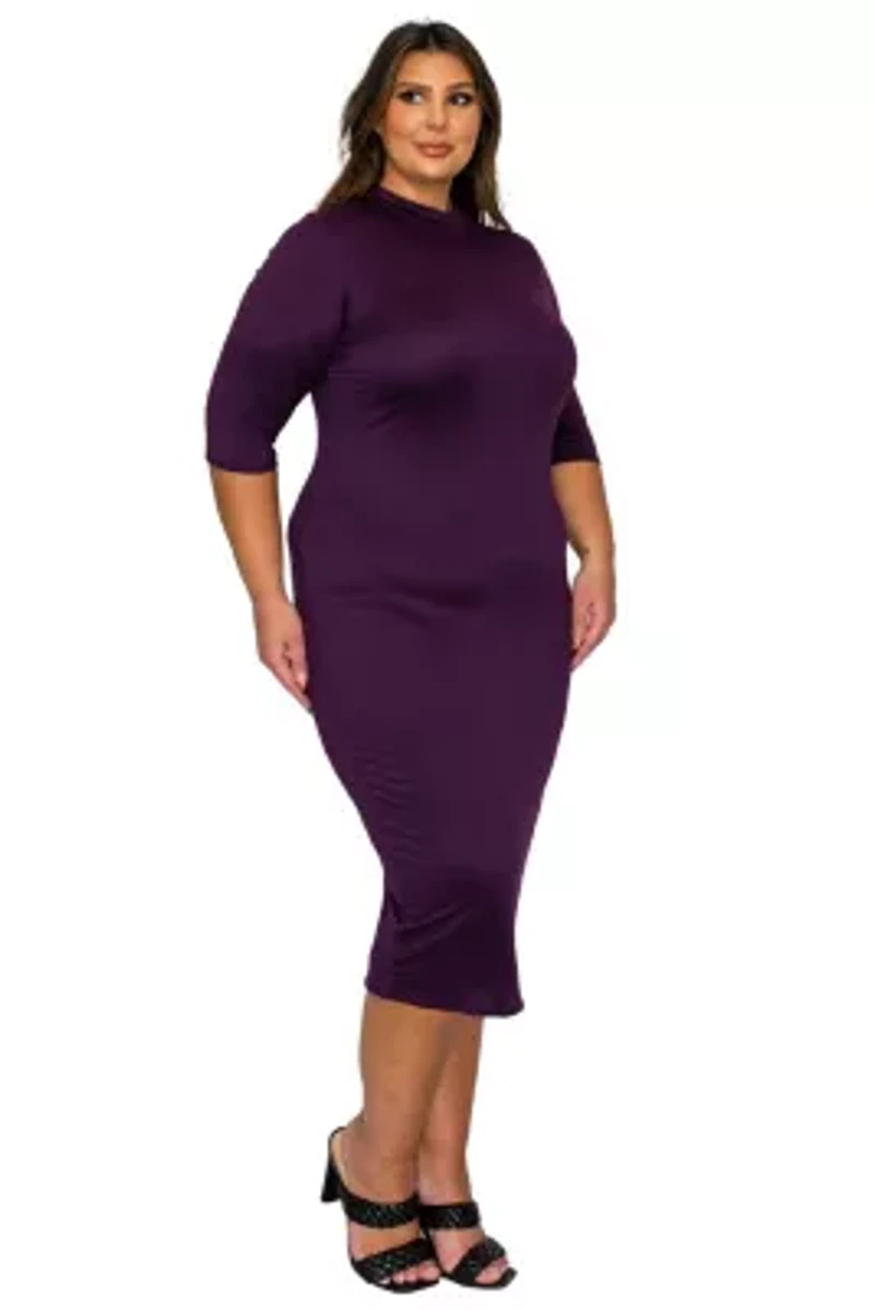 Plus Mona Midi Dress