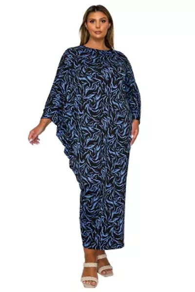 Plus Jessica Asymmetrical Maxi Dress
