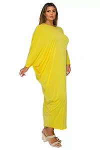 Plus Louella Asymmetrical Maxi Dress