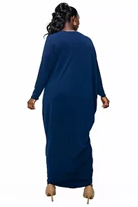Plus Louella Asymmetrical Maxi Dress