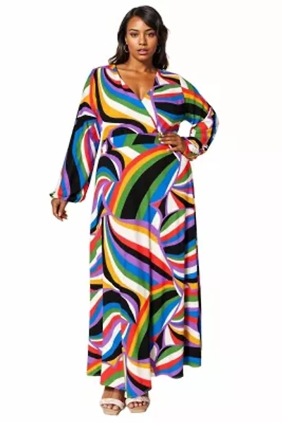 Plus Vacanza Maxi Dress