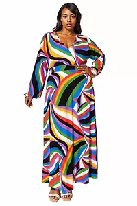 Plus Vacanza Maxi Dress