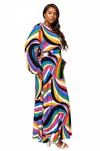 Plus Vacanza Maxi Dress