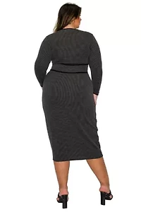 Plus Elora Sweater Dress