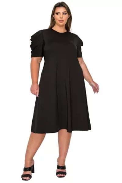 Plus Aleyna Flare Dress