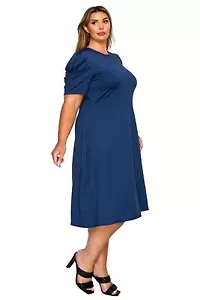 Plus Aleyna Flare Dress