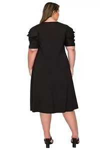 Plus Aleyna Flare Dress