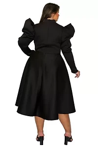 Plus Isabella Neoprene Statement Dress