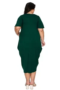 Plus Liz Flutter Sleeve Pocket Dress