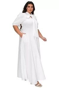 Plus Farrah Donna Dress