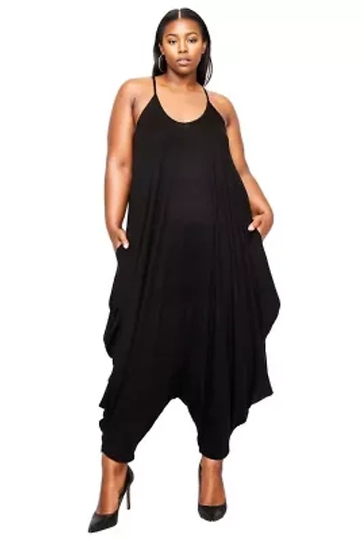 Plus Quinn Pocket Jumpsuit