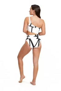 Signature One Shoulder Cut Out Piece