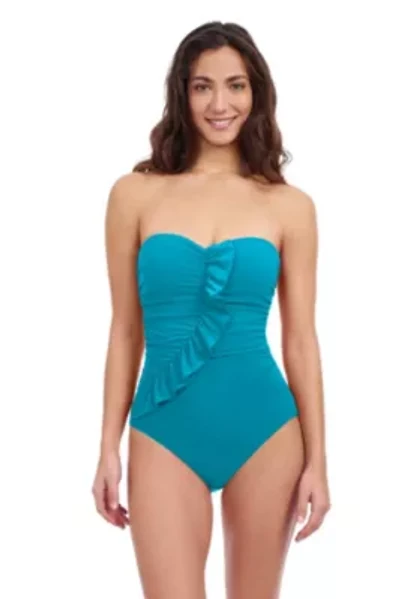 Tutti Frutti Bandeau Ruffle One Piece