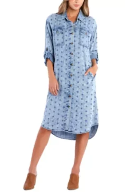 All Good Denim Shirtdress
