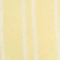 Cotton Mix Vertical Stripe V Neck Roll Sleeve