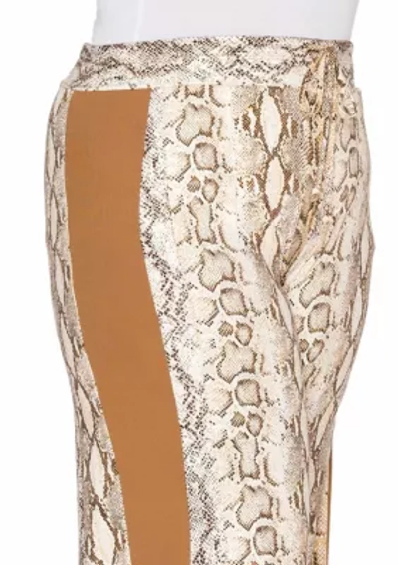 Python Side Contrast Pants