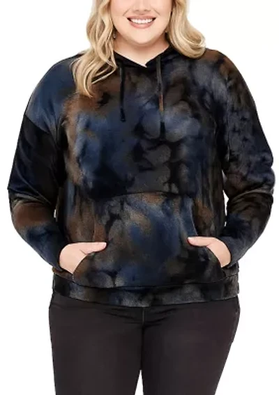 Tie Dye Cozy Pocket Hoodie
