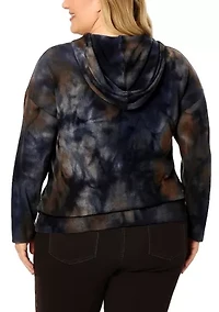 Tie Dye Cozy Pocket Hoodie