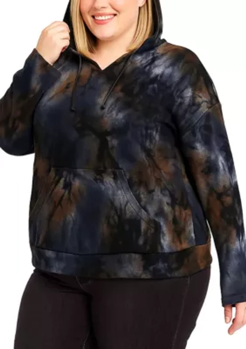 Tie Dye Cozy Pocket Hoodie