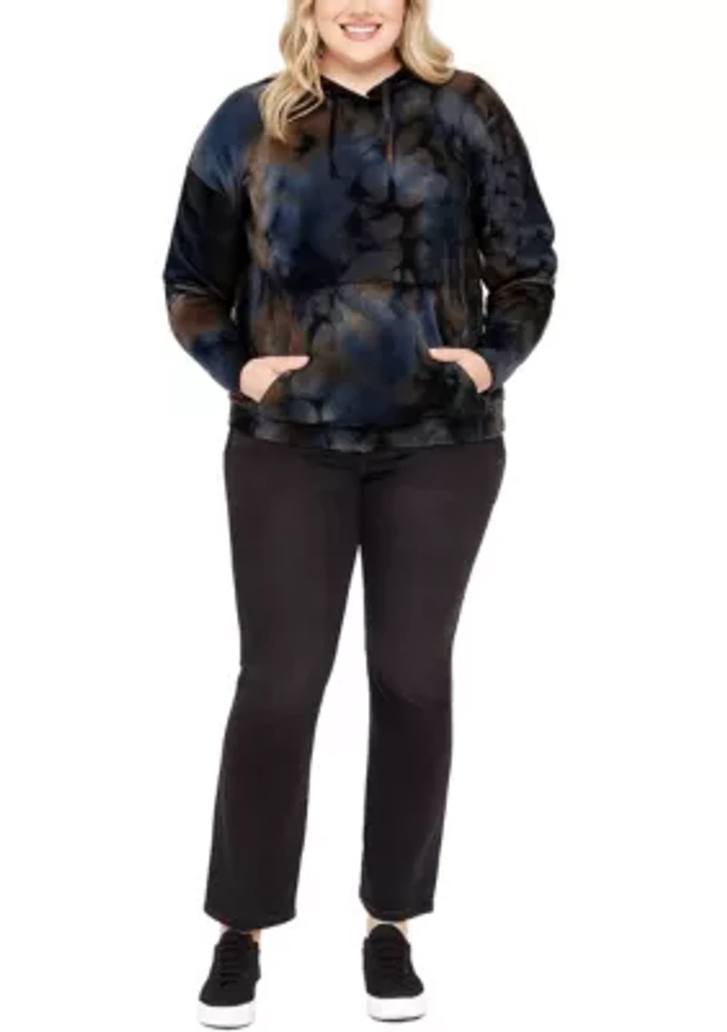 Tie Dye Cozy Pocket Hoodie