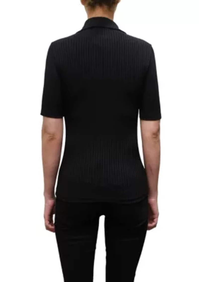 8x5 Rib Johnny Collar