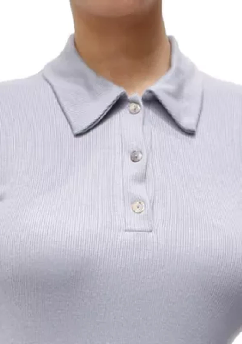 2x1 Rib Polo Short Sleeve
