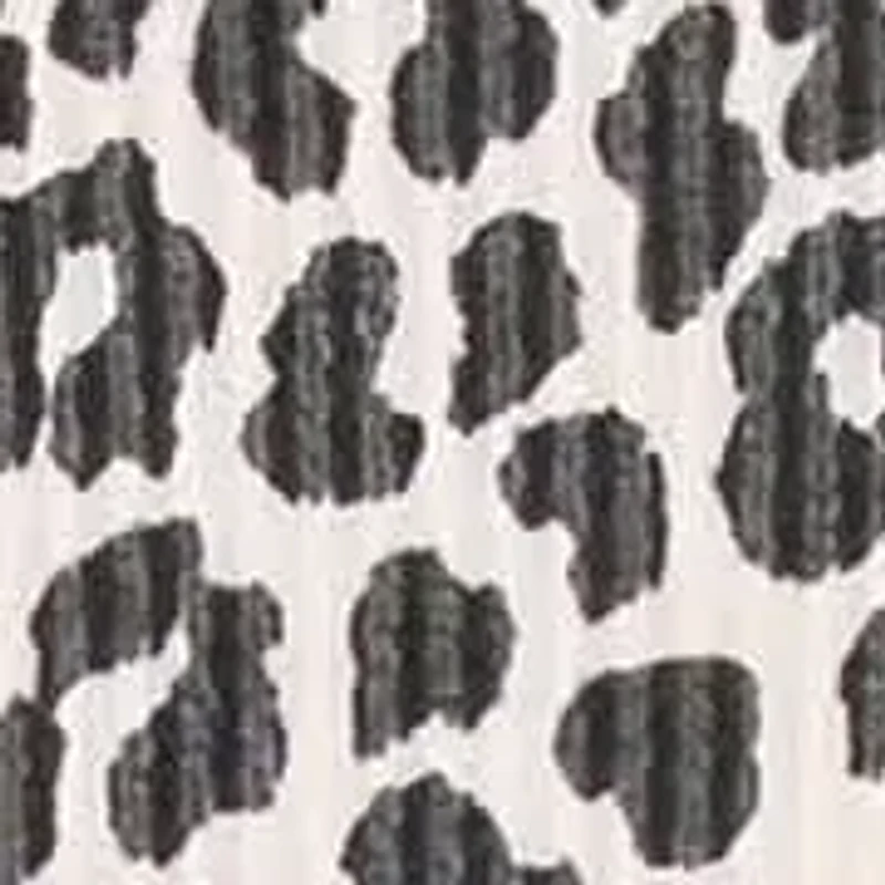 Animal Double Knit Textured 1 Button Henley 3Q Sleeve