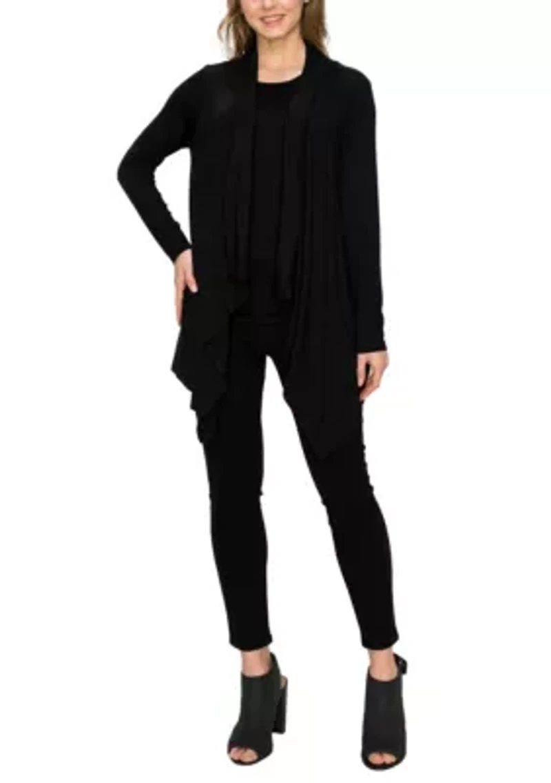 Rayon Span Flyaway Cardi